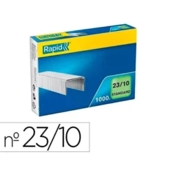 GRAPAS RAPID 23/10 MM GALVANIZADA CAJA DE 1000 UNIDADES
