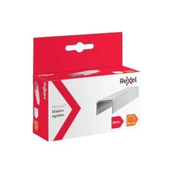 GRAPAS REXEL MERCURY ACERO INOXIDABLE CAJA DE 2500 UNIDADES