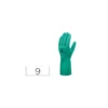 Guante DeltaPlus de Nitrilo flocado Algodon talla 9