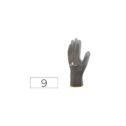 Guante DeltaPlus de Poliester palma Poliuretano talla 9