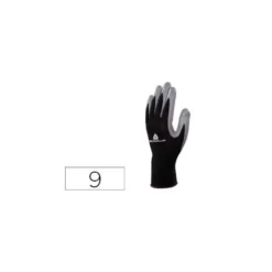 Guante DeltaPlus de Poliester palma Nitrilo talla 9