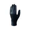 GUANTES DE NITRILO DELTAPLUS QUIMICO DESECHABLE NO EMPOLVADO TALLA 7/8 COLOR NEGRO CAJA DE 100 UNIDADES