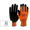 GUANTES DE LATEX SAFETOP FLEXILATEX DORSO AIREADO SANITIZED TALLA 8