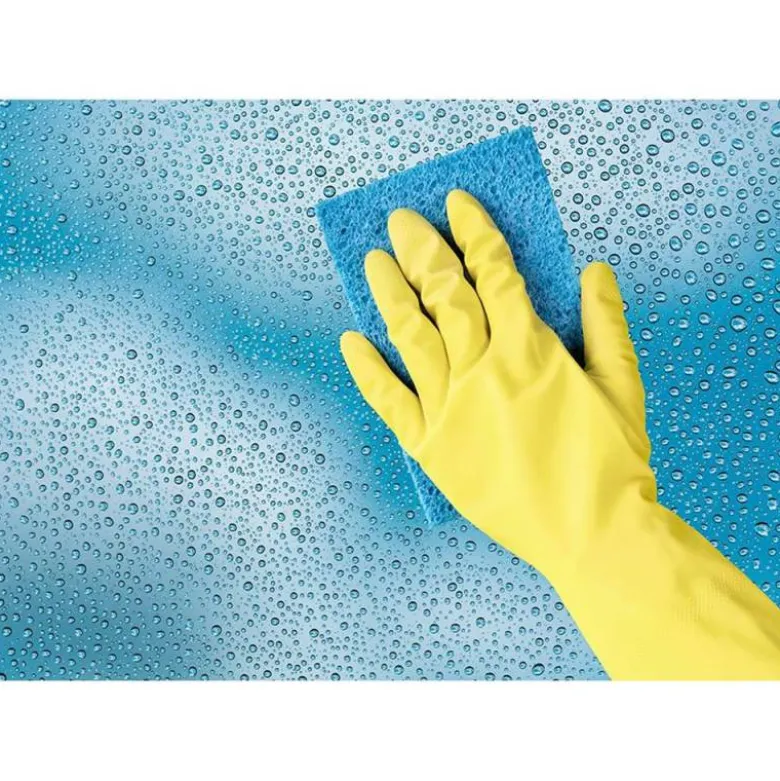 GUANTES DE LATEX SATINADOS CON RELIEVE ANTI DESLIZANTE SIN POLVO PAR TALLA PEQUEÑA
