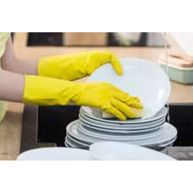 GUANTES DE LATEX SATINADOS CON RELIEVE ANTI DESLIZANTE SIN POLVO PAR TALLA GRANDE