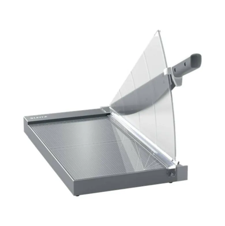 GUILLOTINA DE PALANCA LEITZ DIN A3 BASE CRISTAL LONGITUD CORTE 457 MM CAPACIDAD DE CORTE 25H