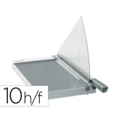 GUILLOTINA DE PALANCA LEITZ DIN A3 BASE PLASTICO LONGITUD CORTE 457 MM CAPACIDAD DE CORTE 10H