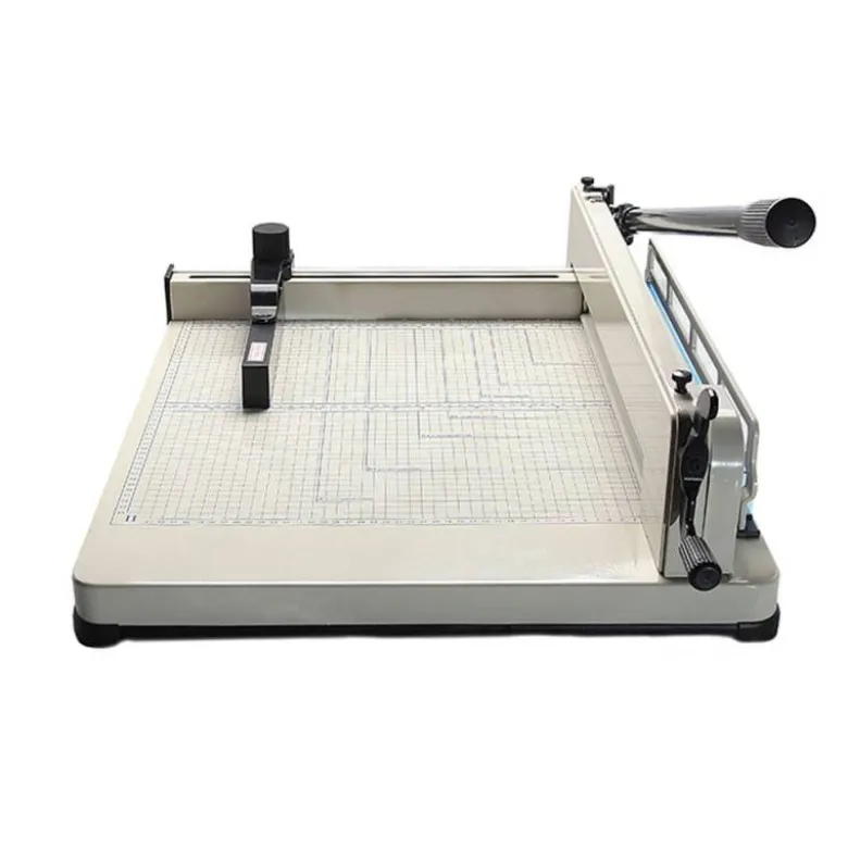 GUILLOTINA Q-CONNECT KF14297 MANUAL PROFESIONAL LARGO DEL CORTE 430 MM CAPACIDAD 400 HOJAS