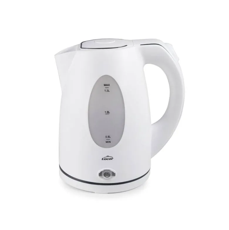 HERVIDOR DE AGUA LACOR ELECTRICO COLOR BLANCO POTENCIA 2000W CAPACIDAD 1,5 L
