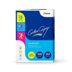 250 Hojas NO ES TAMAÑO FOLIO Papel multifuncion Mondi Color Copy Din A3 200 g/m2 Satinado