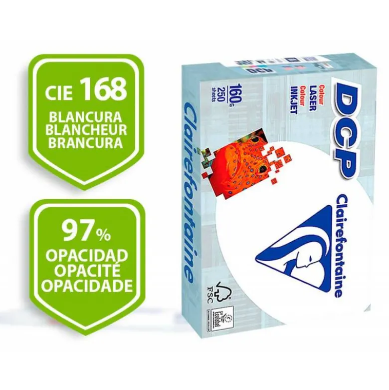 250 Hojas NO ES TAMAÑO FOLIO Papel multifuncion laser color DCP Din A3 160 g/m2