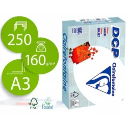 250 Hojas NO ES TAMAÑO FOLIO Papel multifuncion laser color DCP Din A3 160 g/m2