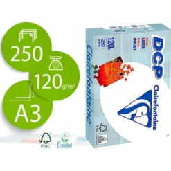 250 Hojas NO ES TAMAÑO FOLIO Papel multifuncion laser color DCP Din A3 120 g/m2