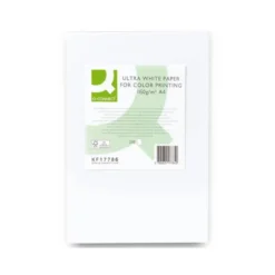 250 Hojas Papel fotocopiadora Q-Connect Ultra White DIN A4