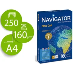 250 Hojas Papel multifuncion A4 Navigator 160 g/m2