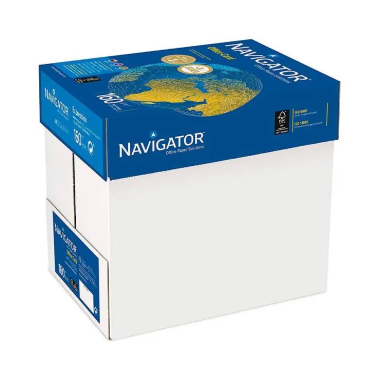 250 Hojas Papel multifuncion A4 Navigator 160 g/m2
