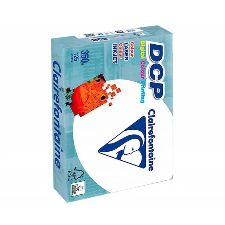 125 Hojas Papel multifuncion laser color DCP Din A4 350 g/m2