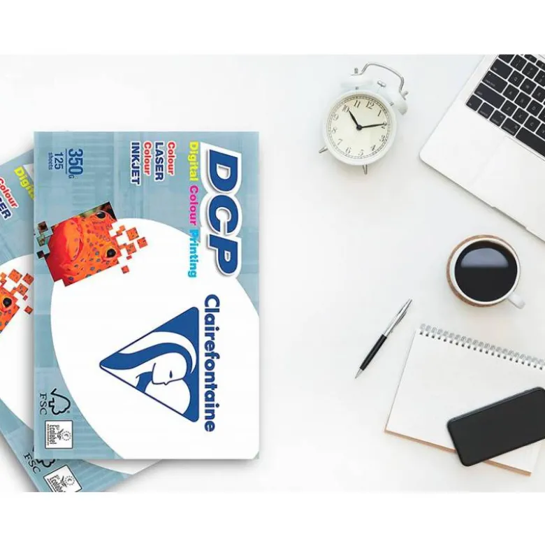 125 Hojas Papel multifuncion laser color DCP Din A4 350 g/m2