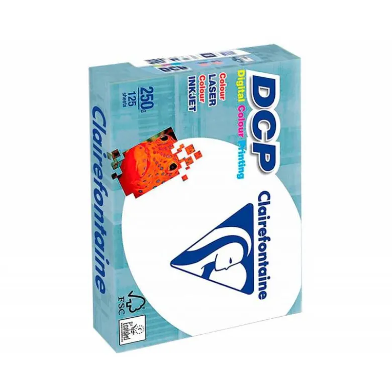 125 Hojas Papel multifuncion laser color DCP Din A4 250 g/m2