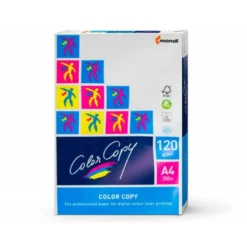 250 Hojas Papel multifuncion Mondi Color Copy A4 120 gr/m2 Satinado