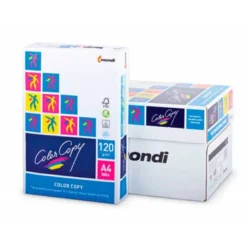 250 Hojas Papel multifuncion Mondi Color Copy A4 120 gr/m2 Satinado