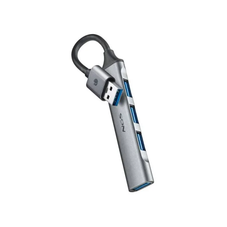 HUB NGS 4 PUERTOS 3 USB 2.0 Y 1 USB 3.2 GEN 1