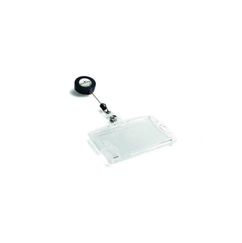 Identificador doble con cordon extensible marca Durable