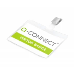 Identificadores Q-Connect con Pinza Metalica en PVC
