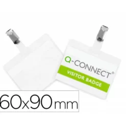 Identificadores Q-Connect con Pinza Metalica en PVC