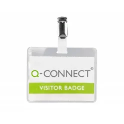 Identificadores Q-Connect con Pinza Metalica en PVC
