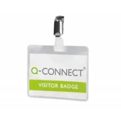 Identificadores Q-Connect con Pinza Metalica en PVC