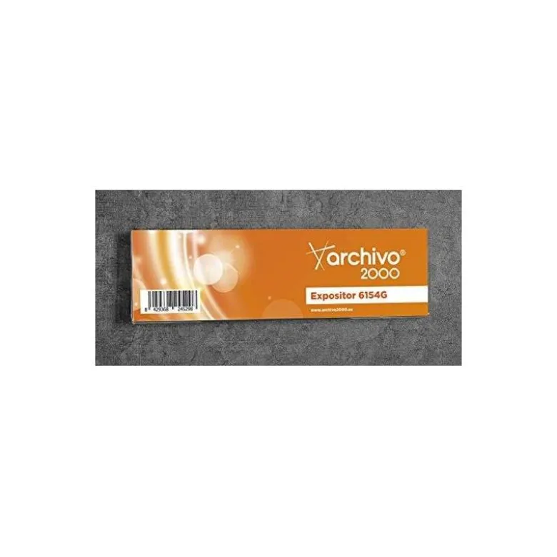 Identificador para puertas/pared marca Archivo 2000 60 x 210 mm