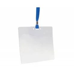IDENTIFICADOR Q-CONNECT CON CORDON PLANO NEGRO A6 154X127 MM APERTURA SUPERIOR