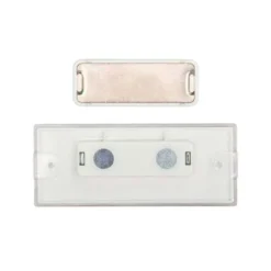 IDENTIFICADOR Q-CONNECT KF14139 CON CLIP MAGNETICO APERTURA SUPERIOR 75X28 MM
