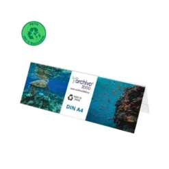 IDENTIFICADOR SOBREMESA ARCHIVO 2000 PETG FLEXIBLE VISIBILIDAD DOBLE CARA DIN A4 85X300X100 MM