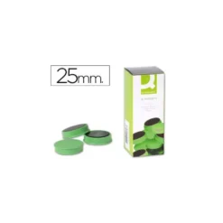 Imanes de sujeción verde Q-Connect