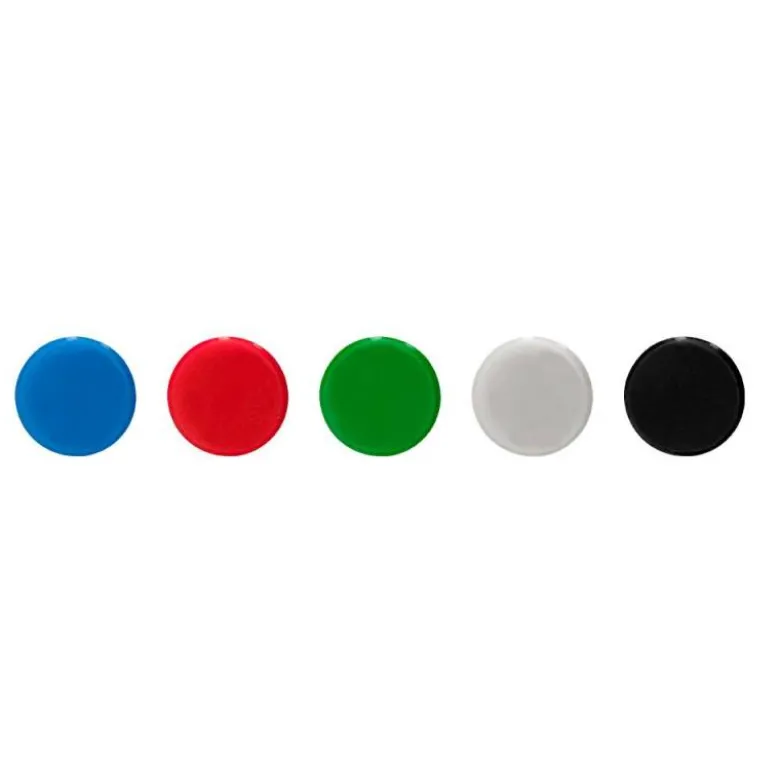 IMANES PARA SUJECION LIDERPAPEL ECOUSE PP RECICLADO PARA PIZARRA MAGNETICA 35 MM CAJA DE 10