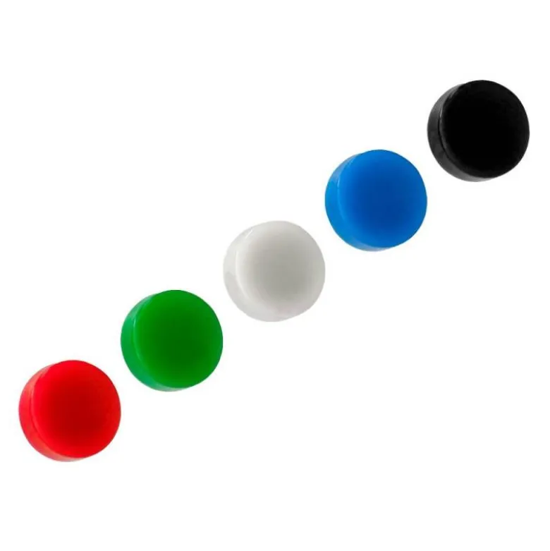 IMANES PARA SUJECION LIDERPAPEL ECOUSE PP RECICLADO PARA PIZARRA MAGNETICA 20 MM CAJA DE 10