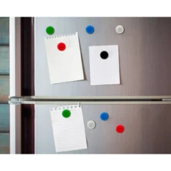 IMANES PARA SUJECION LIDERPAPEL ECOUSE PP RECICLADO PARA PIZARRA MAGNETICA 25 MM CAJA DE 10