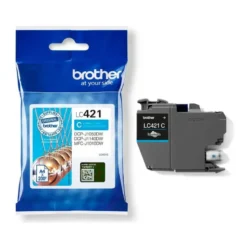 INK-JET BROTHER LC421C CIAN