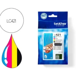INK-JET BROTHER LC421VAL MULTICOLOR