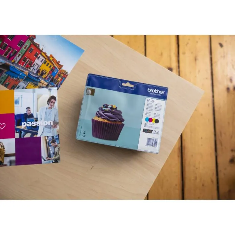 Ink-jet Brother LC123VALBP pack 4 colores dcp-j4110dw mfc-j4410dw/4510dw/ 4710dw/6520dw 6720dw/6920dw