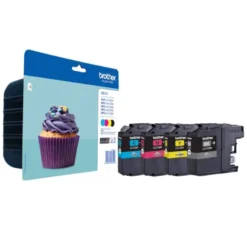 Ink-jet Brother LC123VALBP pack 4 colores dcp-j4110dw mfc-j4410dw/4510dw/ 4710dw/6520dw 6720dw/6920dw