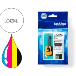 INK-JET BROTHER LC421XLVAL MULTICOLOR