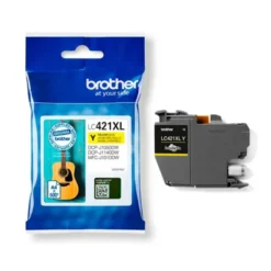 INK-JET BROTHER LC421XLY AMARILLO