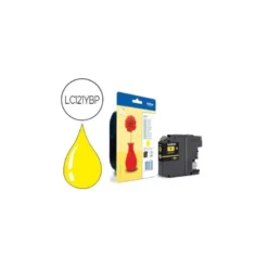 Ink-jet Brother LC121YBP amarillo 300 pag dcp-j132w/152w/552dw/752dw mfc-j470dw/650dw/870dw