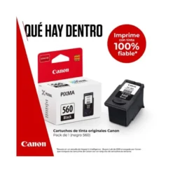 INK-JET CANON 560 PIXMA TS5350 / TS5351 / TS5352 / TS5353 NEGRO 180 PAGINAS