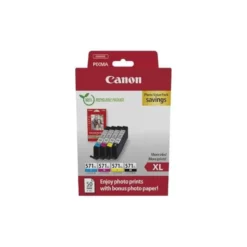 INK-JET CANON CLI-571XL PIXMA MG6852/TS6050/TS8050 MULTIPACK DE 4 UNIDADES NEGRO/AMARILLO/CIAN/MAGENTA 0332C006