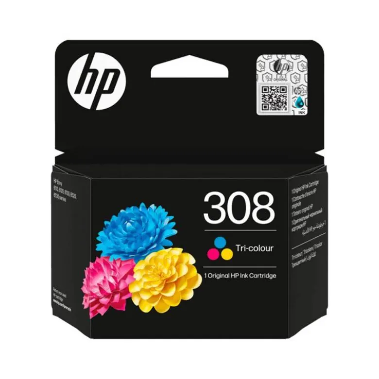 INK-JET HP 308 ENVY 6110/6120/6130/6520/6530 TRICOLOR 120 PAGINAS