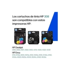 INK-JET HP 308E EVOMORE 6110/6120/6130/6520/6530 NEGRO 320 PAGINAS